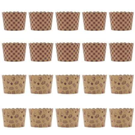 

100PCS Muffin Paper Cups Paper Cupcake Holders Baking Cups for Birthday Wedding