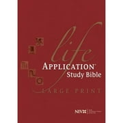 Life Application Study Bible-NIV-Large Print (Hardcover 9780842348959) by Tyndale House Publishers (Creator)