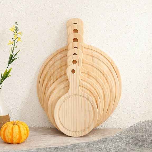 FELTECHELECTR 1Pcs Pizza Paddle Spatula Wooden Square for Artisan Bakers and Pizza Lovers