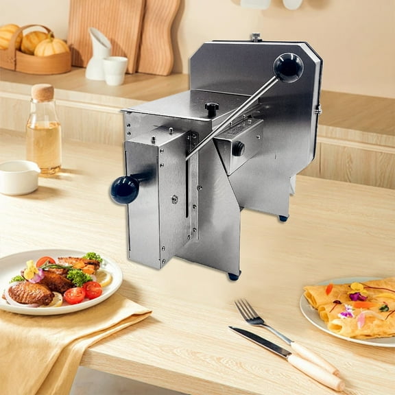 NEWZQ Electric Slicer for Vegetable and Fruit, 0-0.4" Thickness Adjustble Fruit Slicer for Home and Commercial