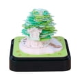 thumbnail image 1 of Bearachild Bloc de notas 3D Sakura Tree, regalo especial con luces para decoración de escritorio, decorativo y práctico Suministros de escritura y corrección Verde, 1 of 6
