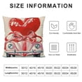 thumbnail image 5 of PHYHOO Valentine's Day Red Throw Pillow Covers, Hearts Wedding Cushion Case Decoration for Sofa Couch, 5 of 5