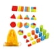 thumbnail image 2 of Bloques de formas geométricas en 3D de sólidos para aprendizaje de matemáticas para niños y niñas, juguete educativo, juego de geometría multicolor, 2 of 9