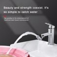 thumbnail image 2 of fastboy 720 degrees Rotating Water Tap Kitchen Laundry Room Adjustable Splash Proof Metal Water Faucet Type 1, 2 of 7