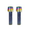 thumbnail image 1 of Rosca Fina M5 De Colores Brillantes, 12 Uds., Para Mango De Freno De Bicicleta, Soporte Para Hervidor, Juego De Pernos De Fijación De Cabeza Hexagonal Sweethay OD010299-02, 1 of 6