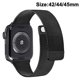 thumbnail image 1 of Cierre magnético de acero inoxidable de malla de banda de metal compatible con Apple Watch Band, correa de reloj deportivo para mujeres y hombres compatible con la serie iWatch Adepaton 222875-4, 1 of 9