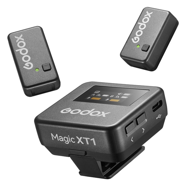 Micrófono Lavalier inalámbrico GODOX Magic XT1 para cámaras