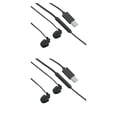 thumbnail image 3 of Matsuzay Auriculares antirruido para dormir Auriculares Auriculares Sala de estar Individual Tipo-C Negro Solo tipo C negro 2Conjunto, 3 of 6