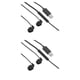 thumbnail image 3 of Matsuzay Auriculares antirruido para dormir Auriculares Auriculares Sala de estar Individual Tipo-C Negro Solo tipo C negro 2Conjunto, 3 of 6