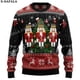 thumbnail image 3 of Suéteres de punto feos de Navidad con forma de hombre de jengibre, muérdeme, para Halloween, regalo de Navidad, para parejas, fiestas, unisex, informales, 2, 3 of 5