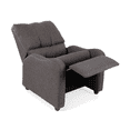 thumbnail image 3 of Sillón Reclinable Gala Lino Gris Reposet Moderno Minimalista Sillones Salas Dimobeler Gala, 3 of 3