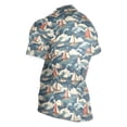 thumbnail image 3 of joogoo Anchor Sailboats Wave Men's Cycling Jerseys Mountain Bike Short Sleeve Tops 3XL, 3 of 7