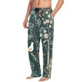 thumbnail image 2 of FORMRS Mens Pajama Pants with Pockets Cotton Sleepwear Lounge Bottoms Sizes S-2XL, Floral Forest Scene, 2 of 7