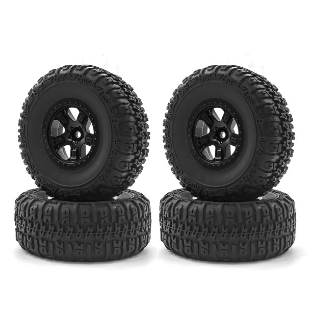 Neumáticos, Neumáticos de goma para orugas de control remoto, neumáticos de RC Coche, Abanopi negro
