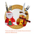 thumbnail image 4 of Juego de 6 cubiertos bonitos para decorar la mesa de la cena en casa para fiestas navideñas, 4 of 8