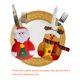 thumbnail image 2 of Juego de 6 cubiertos bonitos para decorar la mesa de la cena en casa para fiestas navideñas, 2 of 8