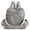Gray, variant on GOIACII Backpack Handbag for Women Soft Leather Shoulder Bag with Hidden Zipper, Adjustable Crossbody Bag for Travel and Daily Commute
