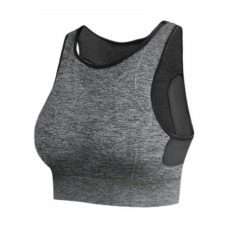 

Orchip Women Sport Bras Wirefree Racerback Removable Padding Support Top Activewear for Running Yoga Exercise Workout