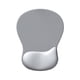 thumbnail image 4 of Reposamuñecas con almohadilla de ratón, soporte antideslizante para muñecas, para ordenador portátil y doméstico. Gris, 4 of 9