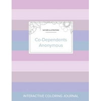 Adult coloring journal co dependents anonymous nature illustrations cats
