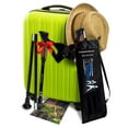 thumbnail image 3 of York Nordic Ultralight Folding Walking Poles - Travel Ready - 8.6 oz Each, 15.5 in collapsed, with Rubber Feet, Baskets, and Bag, 3 of 8