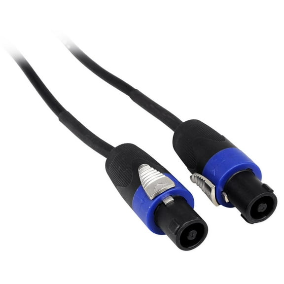 Rockville RCSS1610 10' 16 AWG Speakon to Speakon Speaker Cable 100% Copper
