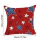 thumbnail image 3 of Fundamental Cojín y Bandera Estadounidense, Estampado a Doble Cara, Elegante Diseño En Cremallera Oculta, Tela de Poliéster Suave, Decoración para Sofá Cama, Idea de Regalo Única, Lujosa a Máquina., 3 of 5