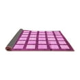 thumbnail image 2 of Ahgly Company Indoor Rectangle Checkered Pink Modern Area Rugs, 7' x 10', 2 of 4