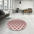 thumbnail image 4 of Ahgly Company Machine Washable Indoor Rectangle Transitional Light Rose Pink Area Rugs, 3' x 5', 4 of 7