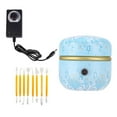 thumbnail image 1 of Abbracc Mini Ceramic Machine Mini Pottery Machine Electric Pottery Wheel DIY Clay Tool Blue, 1 of 8
