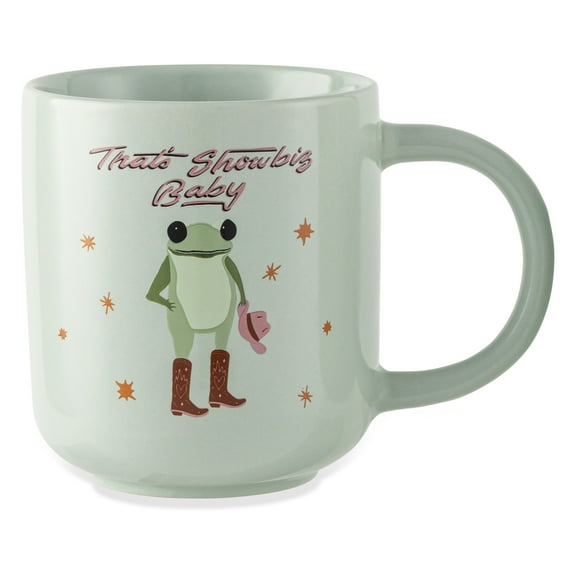 Thyme & Table 16.2 fl oz That's Showbiz Baby Frog in Boots Stoneware Mug