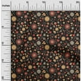 thumbnail image 2 of oneOone Cotton Poplin Black Fabric Asian Suzani Diy Clothing Quilting Fabric Print Fabric By Yard 42 Inch Wide, 2 of 5