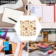 thumbnail image 6 of FORMRS 1-Subject Spiral Notebook 8" x 5" College Ruled 60 Refillable Sheet A5 Hard Cover, 2 Pack, Fall Beige Pumpkin, 6 of 7