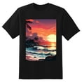 thumbnail image 2 of Plus Size Shirt for Women Black Tops for Women Short Sleeves Shirt for Women Vaporwave T Shirt Oversized Shirt for Women S, 2 of 5