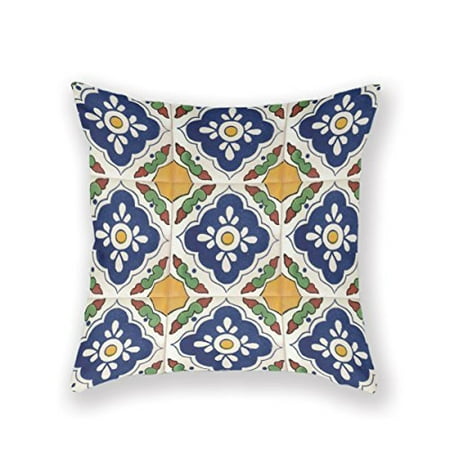 Pillowcase In Spanish Mesmerizing DEYOU Talavera Spanish Mexican Pillowcase Pillow Case Cover Two Pillowcase In Spanish Mesmerizing DEYOU Talavera Spanish Mexican Pillowcase Pillow Case Cover Two