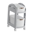 thumbnail image 2 of Carrito con ruedas para frutas y verduras, estantería móvil multifuncional 2 capas gris, 2 of 9