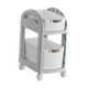 thumbnail image 2 of Carrito con ruedas organizador de gran capacidad para cocina multifuncional 2 capas gris, 2 of 9