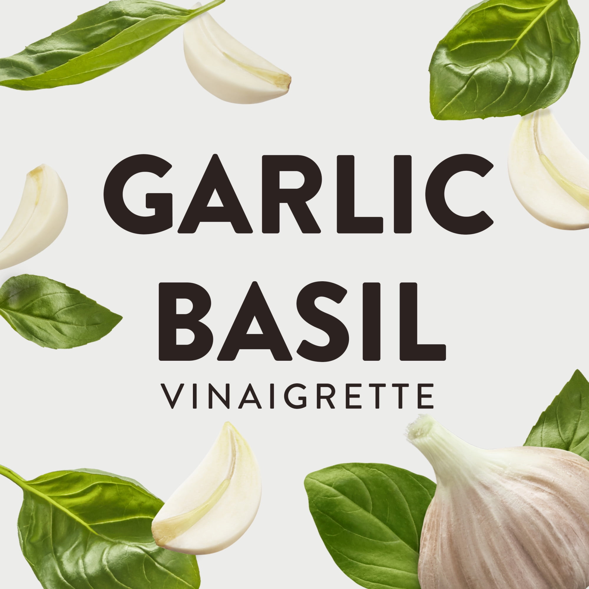 (3 pack) Wish-Bone Extra Virgin Olive Oil Blend Garlic Basil Italian Salad Dressing, 15 fl oz