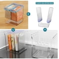 thumbnail image 3 of Food Storage Bag Stand, Easy To Clean Open Wide Hands Free Ziplock Bag Holder  for Kitchen, 3 of 7