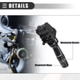 thumbnail image 4 of Interruptor de limpiaparabrisas Unique Bargains para Hyundai Sonata 2011-2014 Negro, 4 of 7