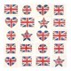 thumbnail image 2 of 60x tatuajes etiqueta de embalaje impermeable para accesorios de disfraces, 2 of 8
