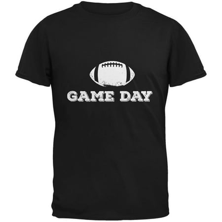 Youth Black Football T-shirt - Game Day Football Black Youth T-Shirt