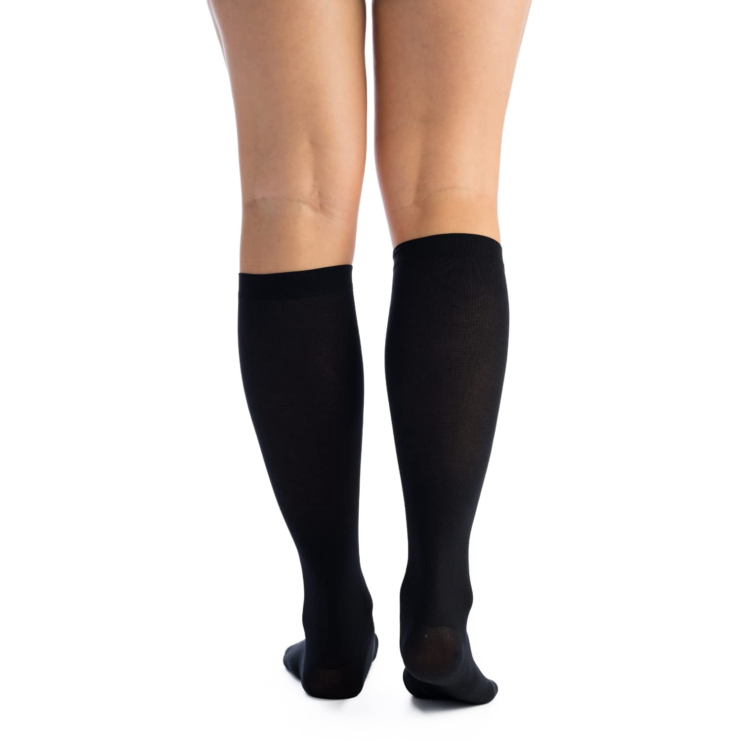 EvoNation Women’s Knee High 20-30 mmHg Graduated Compression Socks – Firm Pressure Compression Garment