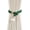 Green, variant on 2 Pcs Curtain Tiebacks - Heavy Duty Curtain Rope Tieback, Handmade Rural Decorative Curtain Holdbacks,Dark Green