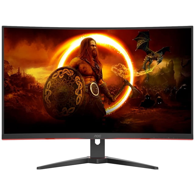 Monitor Gamer Curvo 31.5 AOC 0.5ms 240Hz Full HD VA WLED HDMI FreeSync Reacondicionado