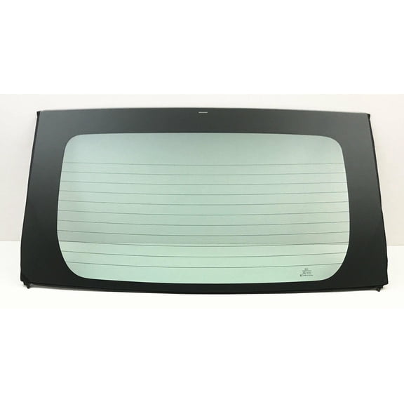 Heated Back Window Back Glass W/O Wiper Hole Style Compatible with Toyota Prius 4 Door Hatchback 2010-2015 Models