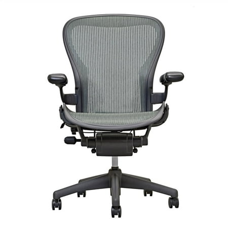 Herman Miller Aeron Chair Size B (or C) Basic GRAY Model, Executive Office
