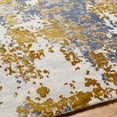 thumbnail image 6 of Mark&Day Area Rugs, 9x13 Knott Modern Navy Area Rug, Blue Ivory Yellow Carpet for Living Room, Bedroom or Kitchen (9'2" x 12'9"), 6 of 6
