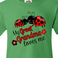 thumbnail image 4 of Inktastic My Great Grandma Loves Me with Cute Ladybugs Youth T-Shirt, 4 of 5