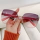 thumbnail image 1 of Gafas de sol sin marco Gafas de sol lisas de moda para mujer para sombrilla Gafas para deportes al aire libre, 1 of 6